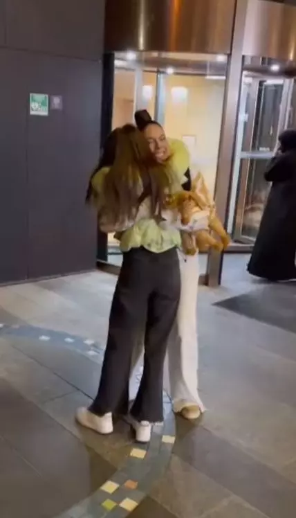 Irina Fodor și fiica ei