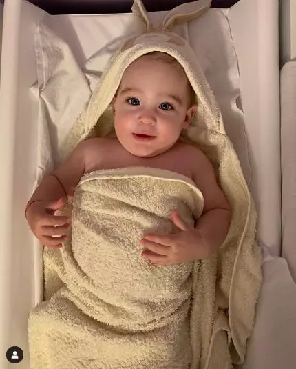 Cezar Ioan, băieţelul Roxanei Ciuhulescu, va împlini un an pe 12 iulie