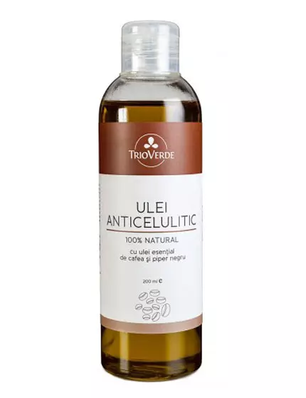 Ulei de masaj anticelulitic, Trio Verde, 50 lei, disponibil pe miobio.ro