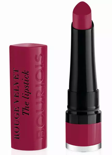 Ruj mat rezistent, Rouge Velvet the Lipstick, Bourjois, nuanța Magni-fig, 53 lei