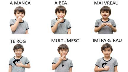 25 de cuvinte in limbajul semnelor pe care sa le arati copilului