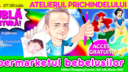 Atelierul Prichindelului Tău, la Bebe Tei Militari, sâmbătă şi duminică