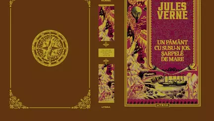 ”Un pământ cu susu-n jos. Șarpele de mare”, din colecția Jules Verne, două povestiri fantastice, cu final neașteptat