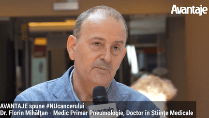 Prof. dr. Florin Mihălțan, medic primar pneumolog și Doctor în Științe Medicale, despre primele semne ale cancerului pulmonar