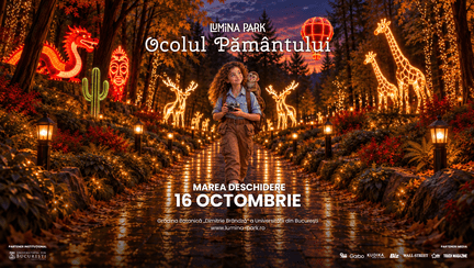 Cel mai mare parc de lumini din țară se deschide pe 16 octombrie în București, la Grădina Botanică.