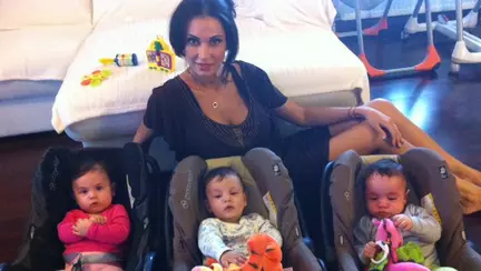 Nicoleta Luciu – mămică la puterea a patra