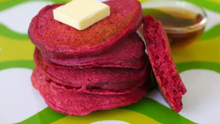 Miniclătite din sfeclă roșie