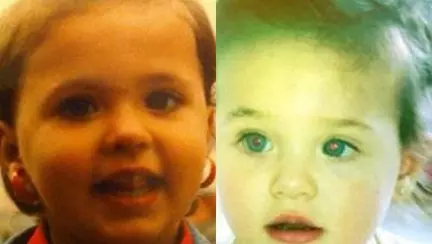 Micuța Maya, la fel de frumoasă ca mami