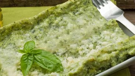 Budincă de orez cu spanac (de la 3 ani)