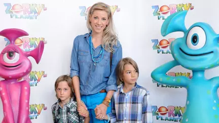 Sonia Argint Ionescu își învață copiii să mănânce sănătos