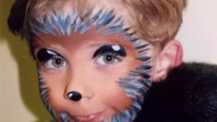 Mama m-a pictat așa