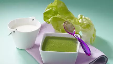 Cremă de salată cu chimen (pentru 9-12 luni)