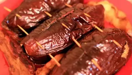 Vinete umplute cu carne de miel