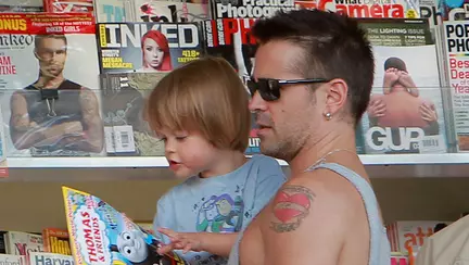 Colin Farrell este un tată foarte grijuliu 