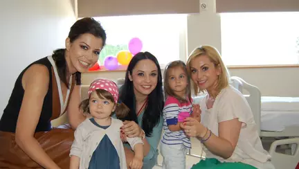 Andreea Marin, 1 Iunie printre copii