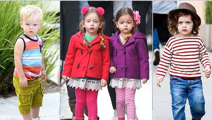 Copii de vedete: uite cine dă tonul în modă!