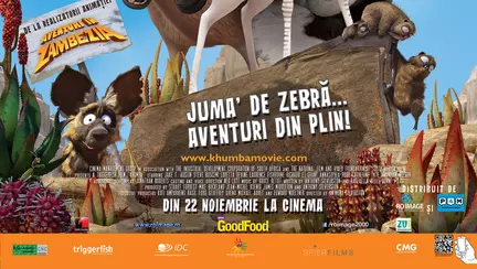 Premieră Kumba - juma” de zebră, aventuri din plin