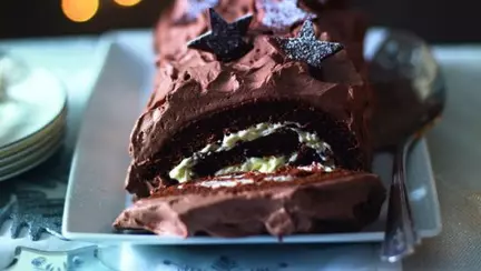 Ruladă de ciocolată