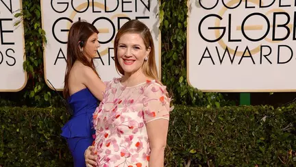 Drew Barrymore: sarcină cu stil