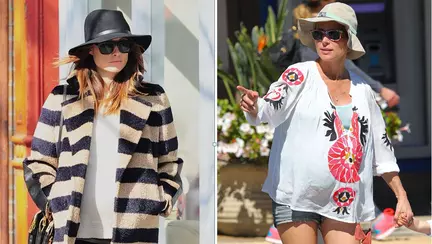 Vedete însărcinate: 9 luni cu stil