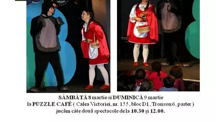 Zurli te invită la ”Scufița Roșie”