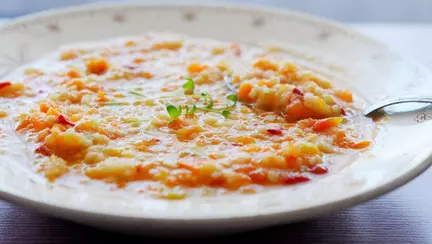 Terci de legume, cu mei 