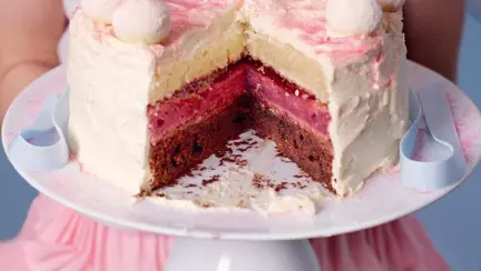 Delicios: tort în 3 culori