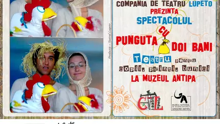 Teatru pentru copii la Muzeul Antipa