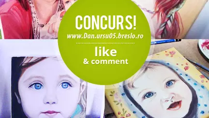 GIVEAWAY! Castiga un portret personalizat din magazinul Dan.Ursu05