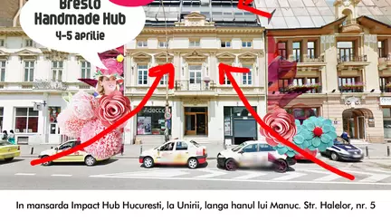 Dichis de Florii la Breslo Handmade Hub! Cadouri creative, degustări, ateliere și ședințe foto pentru vizitatoare