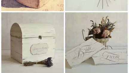 Decoratiuni pentru nunta inspirate de campurile de lavanda – interviu cu Boutiquedubonheur