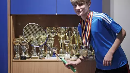 Mihnea, „leul tânăr” al badmintonului românesc