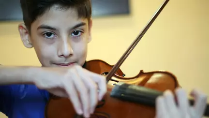 Micul violonist de azi, marele artist de mâine