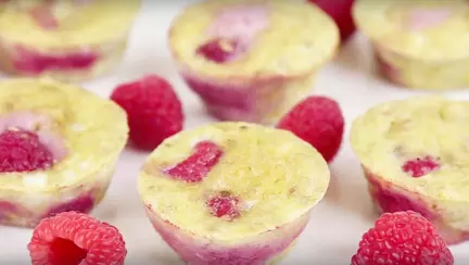 Briose din 3 ingrediente, fara zahar si fara faina