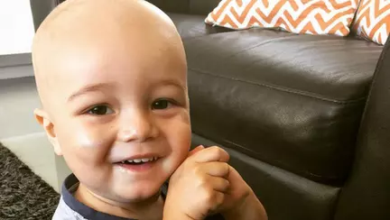 Lacrimi de fericire. Fiul lui Criss Angel aproape a învins cancerul