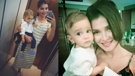 Alina Puscas a nascut o fetita