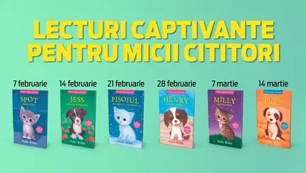 Seria "Prima mea lectura" apare la chioscuri