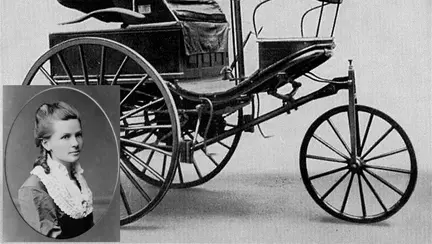 Povestea Berthei Benz: prima femeie șofer din lume