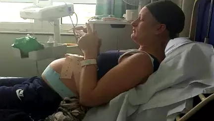 A aflat ca este insarcinata, apoi a primit o veste cumplita