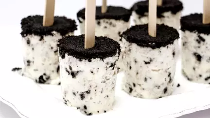 Inghetata Oreo pe bat