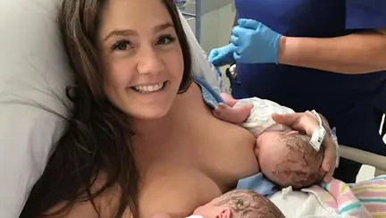 A ramas insarcinata la 6 saptamani dupa ce a nascut