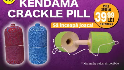 Libertatea prezintă Kendama Crackle Pill. Ce este Kendama?
