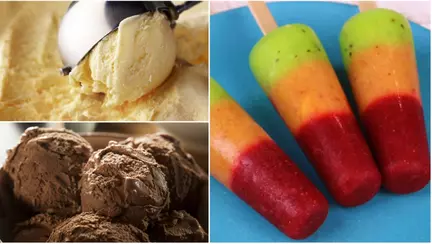 Inghetata de casa pentru copii. 3 retete simple
