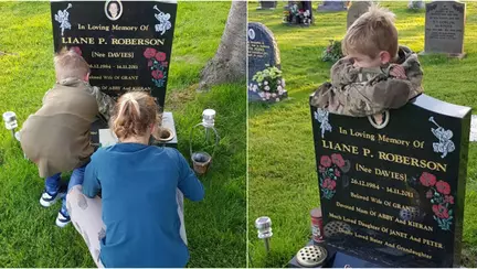 Nu si-o amintesc pe mama, insa ii ingrijesc mormantul cu multa atentie