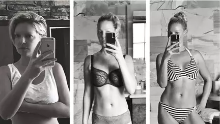 Katherine Heigl si-a recapatat silueta de dinainte de sarcina