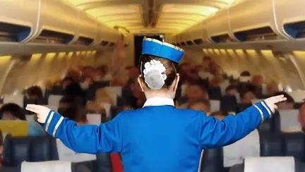 Spatii speciale in avion, in care copiii sa nu aiba voie?