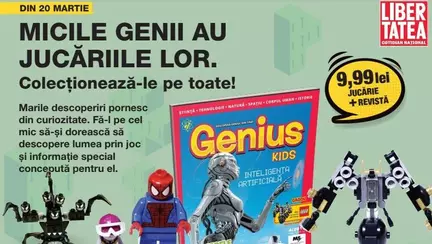 LEGO Ninjango și LEGO Friends, acum, cu ziarul Libertatea