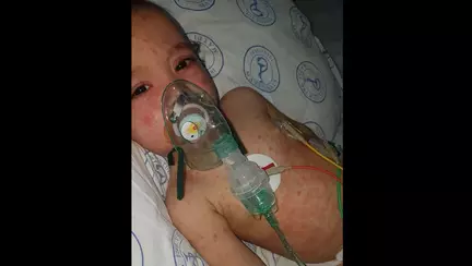 Exclusivitate: Eva, micuta luptatoare ce a supravietuit rujeolei, varicelei si rotavirusului