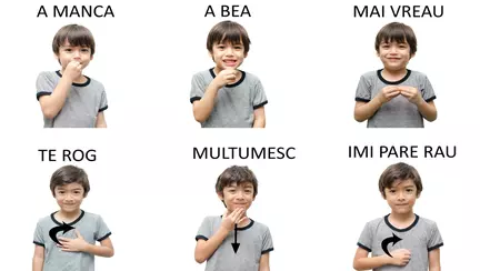 25 de cuvinte in limbajul semnelor pe care sa le arati copilului
