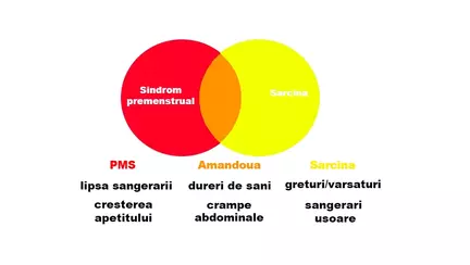 Sarcina sau sindrom premenstrual? Vezi cum faci diferenta dintre cele doua